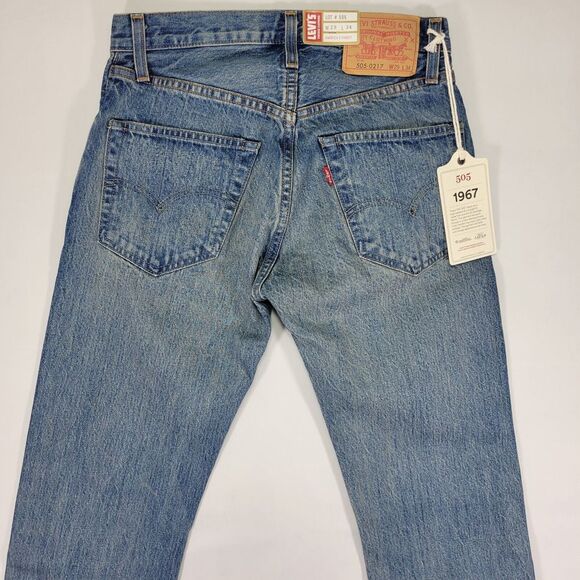 Levi's 501-0217 Men's Denim Jeans 1967 Made in Japan Selvedge 29x34 - Picture 9 of 13
